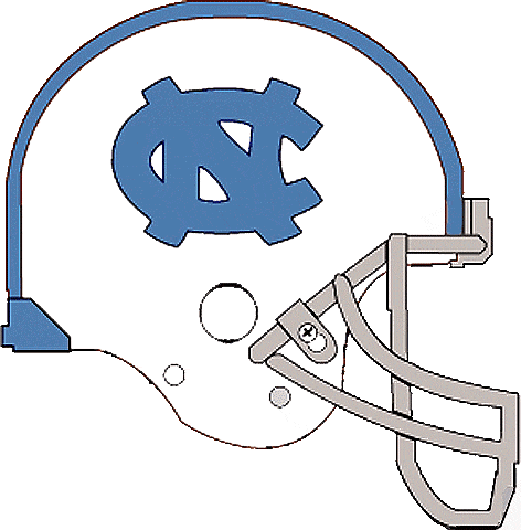 North Carolina Tar Heels 1963-1966 Helmet Logo DIY iron on transfer (heat transfer)